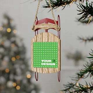Alternative view of Sled Ornaments About Key features Care instructions Size guide