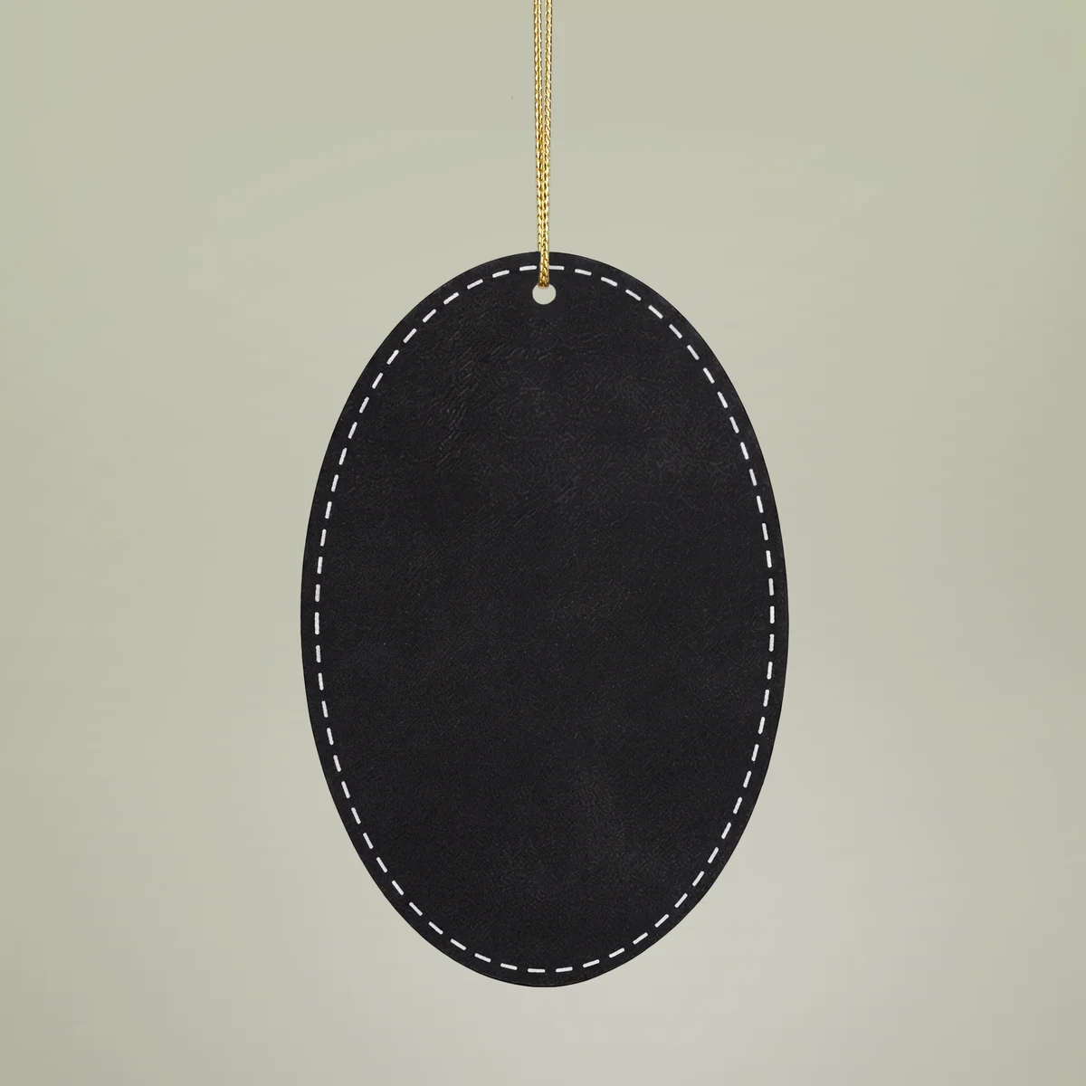 Leatherette Ornament, 3 Shapes (Engraving) About Key features