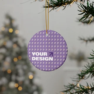 Ceramic Ornaments, 2-Side Print, (1pc, 3pcs, 5pcs, 10pcs) About Key features Care instructions Size guide - Image 3